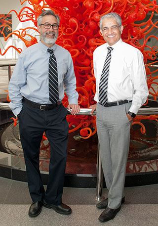 Drs. Adam Brenner and Dino Kazi