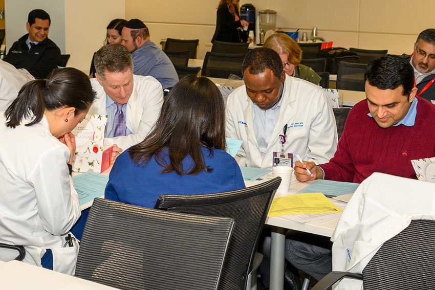 Cardiology Faculty participating in a BRIM Workship