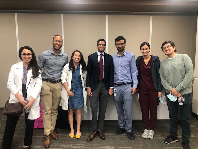 A group of Endocrinology Fellows