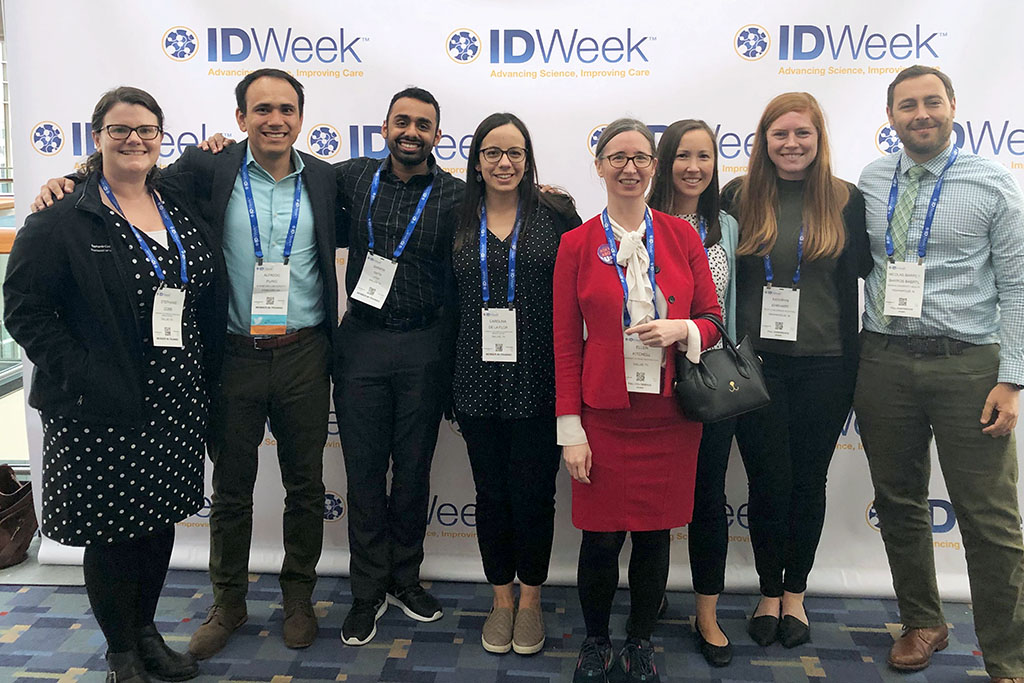 ID Fellows at ID Week with Dr. Kitchell