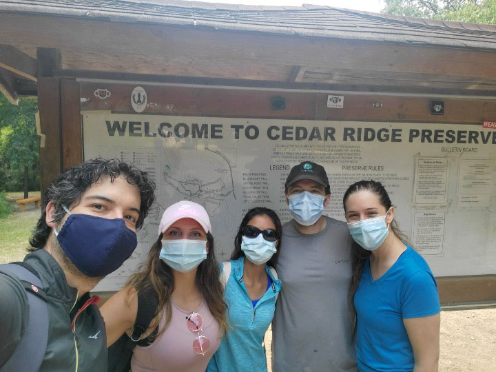 Getting outdoors at Cedar Ridge Preserve