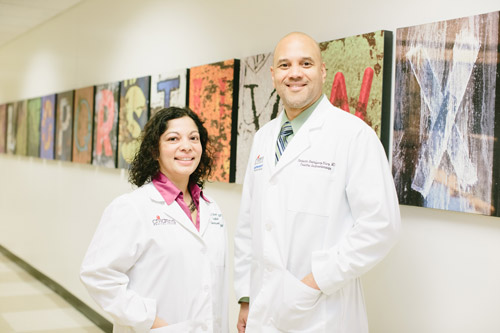 Drs. Norberto Rodriguez-Baez and Meghana Sathe Drs. Norberto Rodriguez-Baez and Meghana Sathe