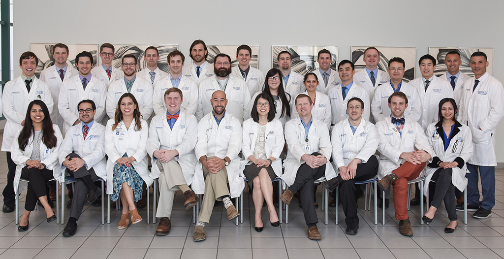 2017 Resident Education Retreat Residents in UTSW's Physical Medicine & Rehabilitation Residency Program