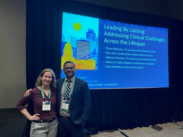 Drs. Robinson and Khandai leading workshop at ACLP 2023