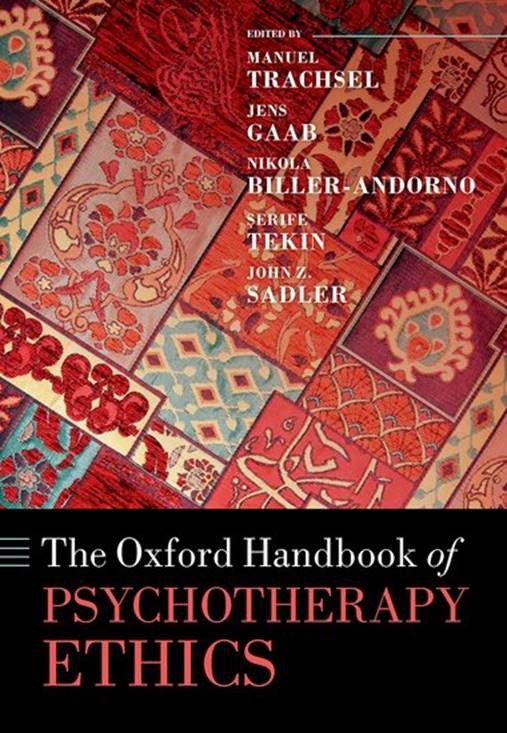 The Oxford Handbook of Psychotherapy Ethics book cover