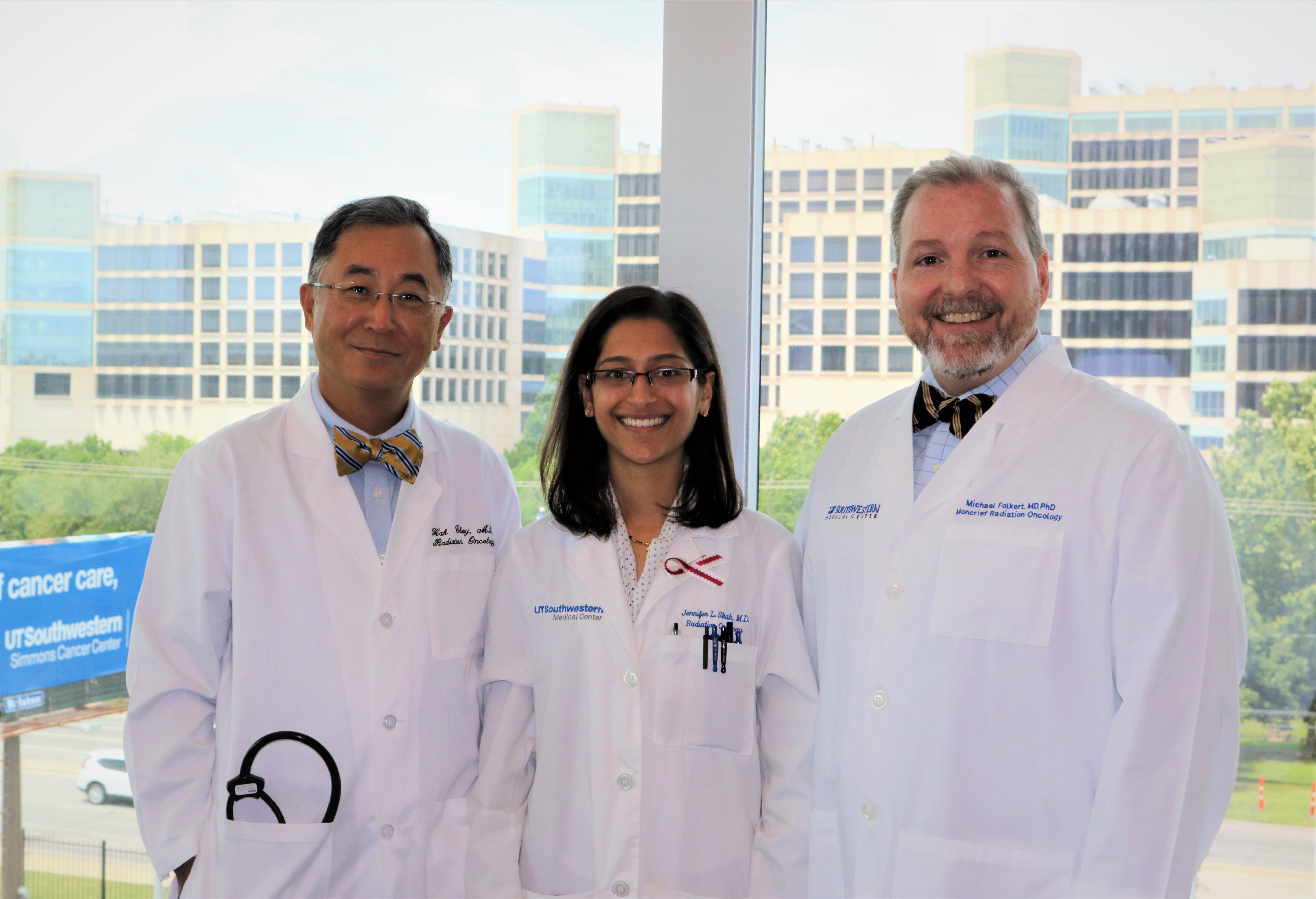 Drs. Choy, Shah and Folkert Drs. Choy, Shah and Folkert