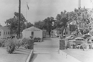 The Shacks Barracks-style buildings