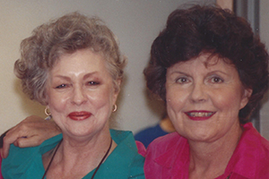 Juanalyne Williams (left) and Dolly Christansen (right)
