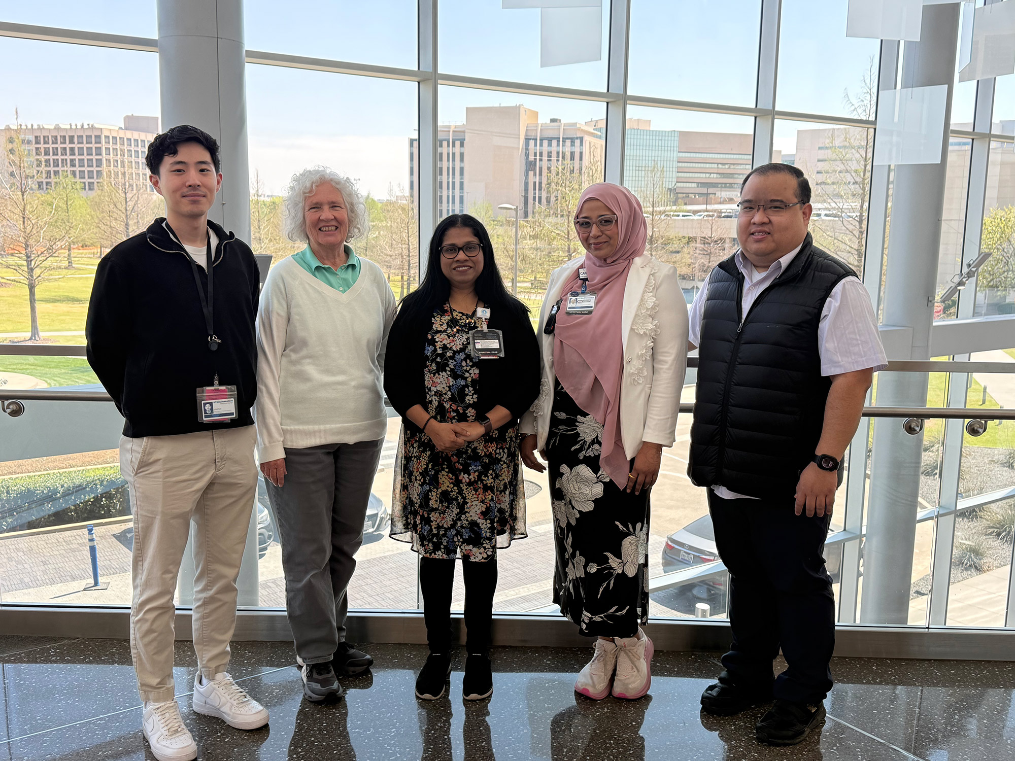 Joshua Park, Janet Phillips, Sybil Thomas, Salvy Ahsan, Dominic Nguyen