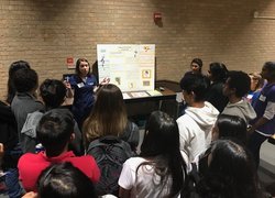 Students learn about trachs