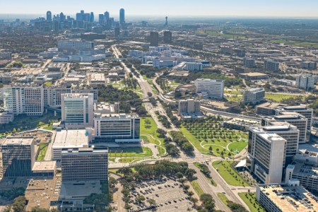 A view of Dallas