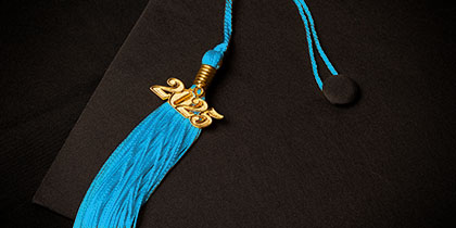 graduate tassel lt blue
