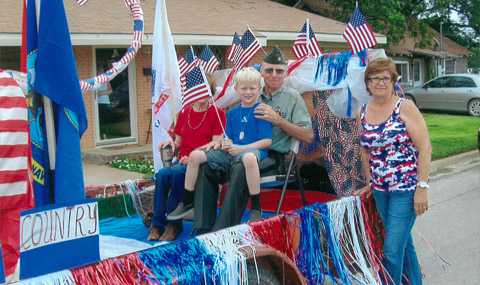 Donna Rogers and family