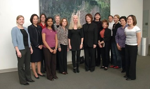 WISMAC members with Linda Buck, Ph.D.