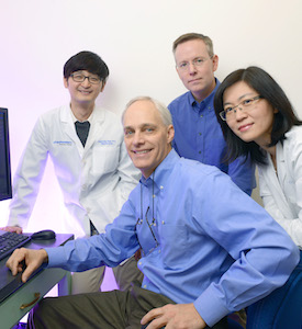 Members of the UTSW research team that found the hormone FGF21 reduced cravings for sweets and alcohol