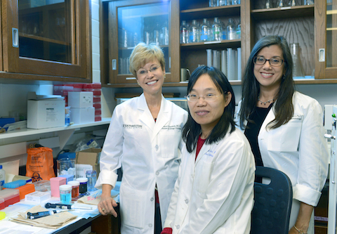 Drs. Rebecca Gruchalla, Baomei Shao, and Michelle Gil