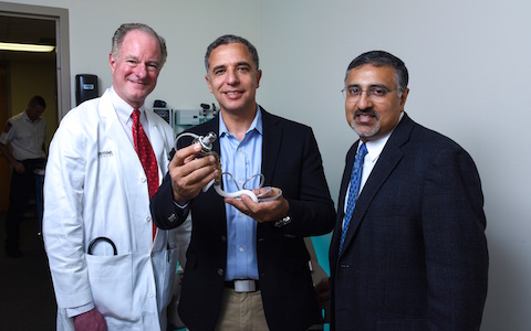Dr. Joseph Hill, Dr. Hesham Sadek, and Dr. Pradeep Mammen