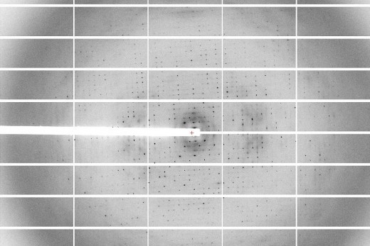 X-ray diffraction pattern