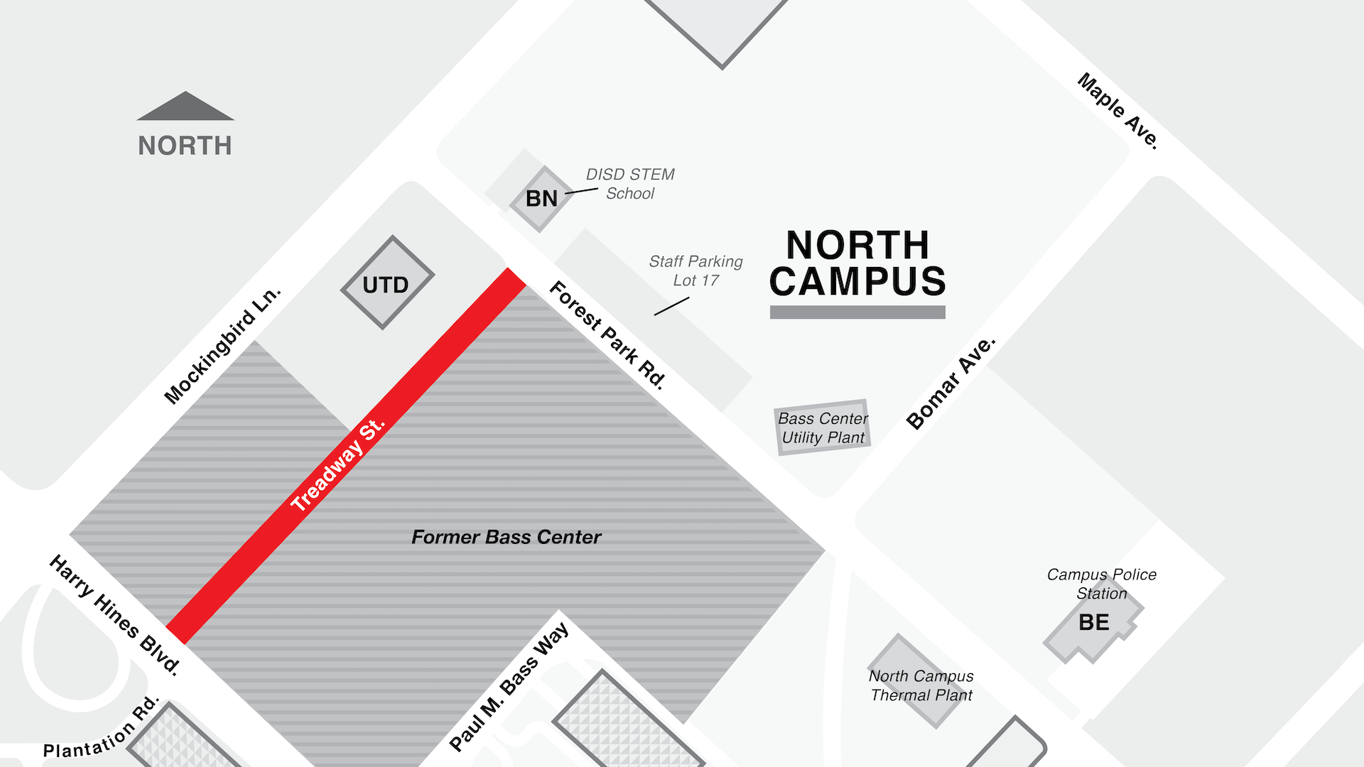 treadway street map
