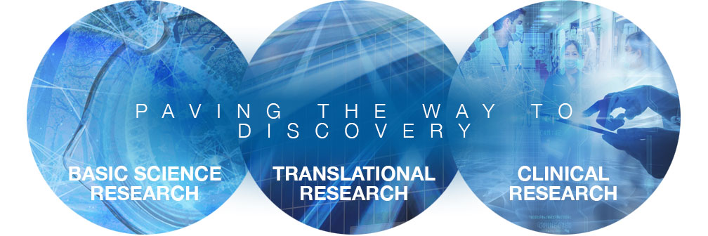 Paving the Way to Discovery: Basic Science Research, Translational Research, Clinical Research