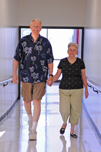 Ray Peters and his wife, Janis Peters.