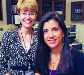 Drs. Rebecca Gruchalla and Michelle Gill
