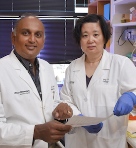Dr. Ganesh Raj and Dr. Amy Li