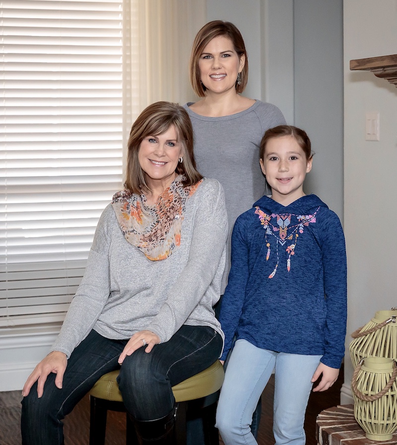 Kathryn Geddie, Shanon Allen, and Zoe Allen all have a hereditary condition that causes unusually high cholesterol levels.