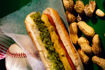 Ballpark food