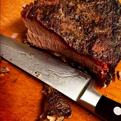 sliced brisket