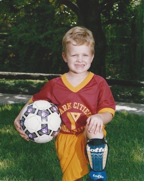 Ben Dupree's soccer portrait