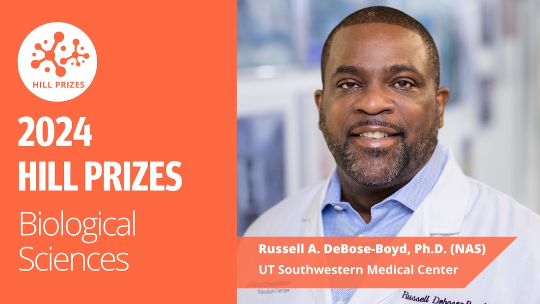 Russell DeBose-Boyd, Ph.D. Hill prize winner