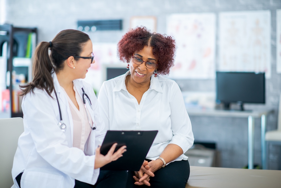 Senior Female Medical Appointment