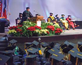 School of Health Professions Holds In‑person Commencement