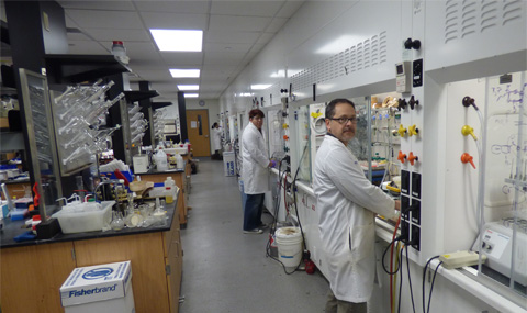 Medicinal chemistry lab