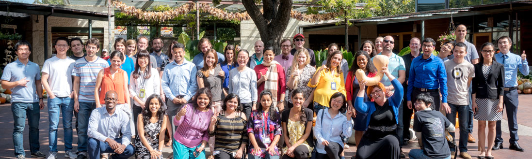 A large group of postdoctoral scholars