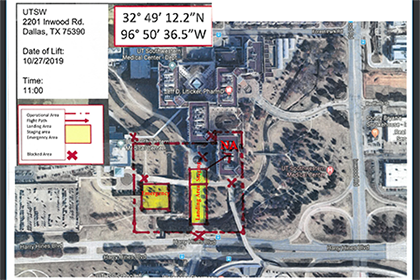 Hamon Biomedical Research Building entrance and two floors to close Sunday morning