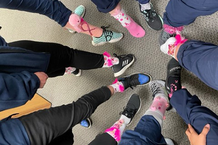 At UTSW, we wear pink (and purple)