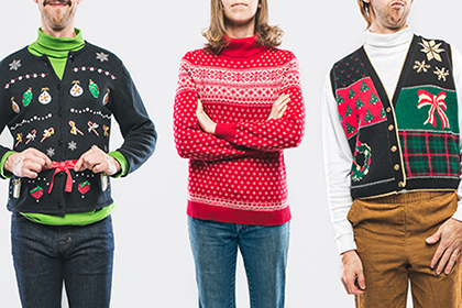 Show us your whimsical holiday garb and enter to win a prize!