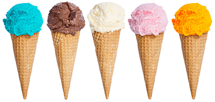 I scream, you scream, we all scream for ice cream!