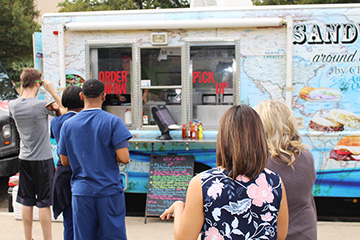 The spring food truck schedule is here, and coffee is coming soon!