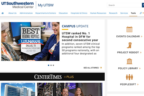 How to navigate the new MyUTSW, part 2