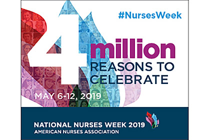 Submit a photo showing your reason to celebrate Nurses Week, and see it on Center Times Plus