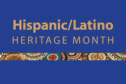 Hispanic/Latino Heritage Month event Monday, Oct. 15