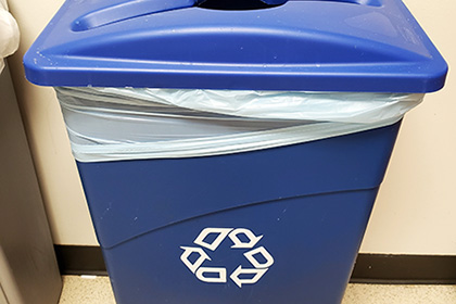 The details on recycling at UT Southwestern