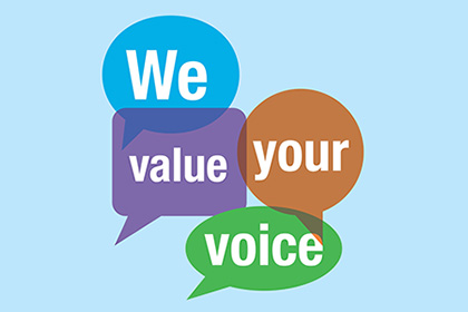 We Value Your Voice