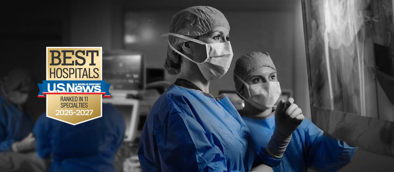 A banner that says Breakthrough Science, Exceptional Care